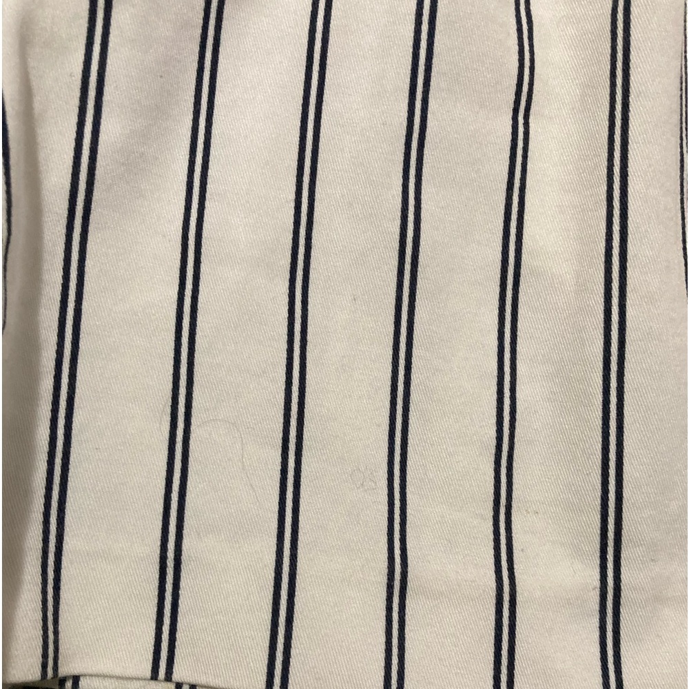 ZARA Tiefront High Waisted
Striped Shorts Size: Small - Picture 9 of 12